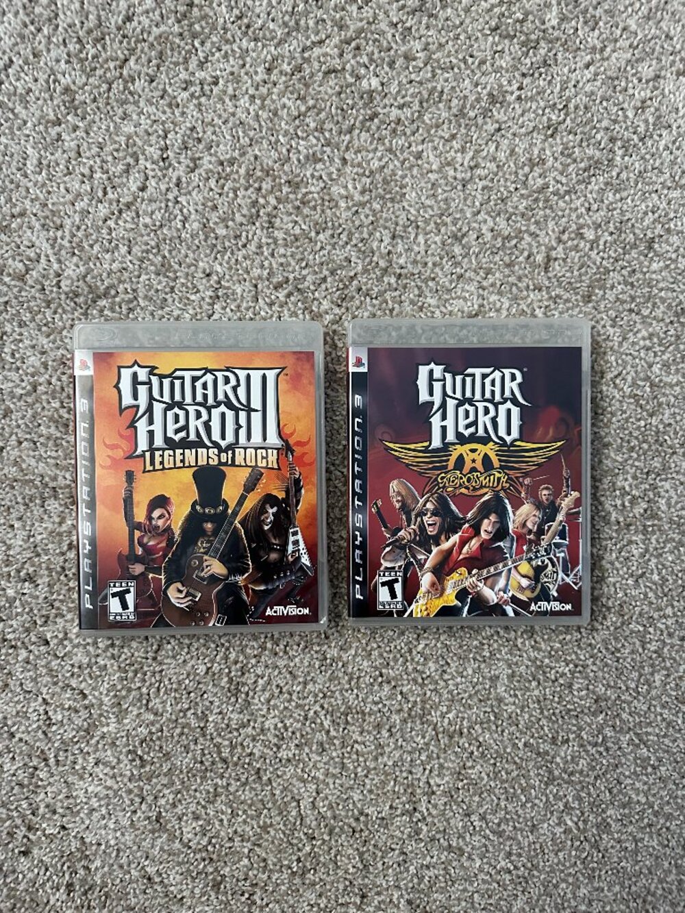 play station 3 guitar hero game bundle 🎸